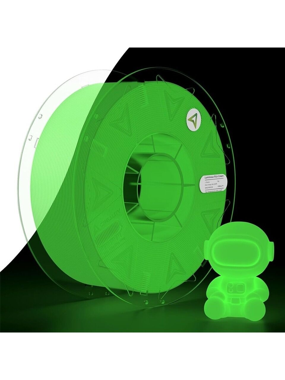 Creality Hyper PLA Luminous Yeşil Filament 1.75mm. 1Kg.