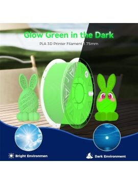 Creality Hyper PLA Luminous Sarı Filament 1.75mm. 1Kg