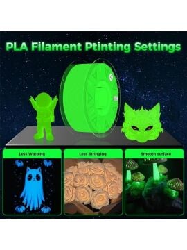 Creality Hyper PLA Luminous Pembe Filament 1.75mm. 1Kg