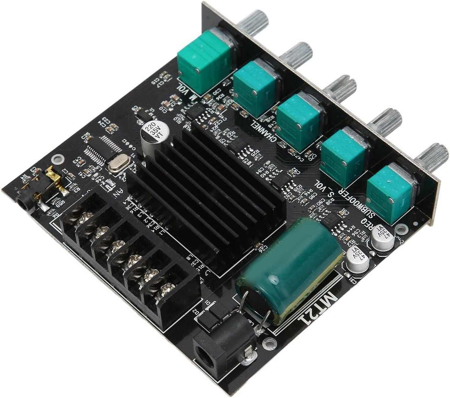 ZK-MT21 2x50W + 100W Bluetooth 5.0 2.1 Kanal Amfi Modülü