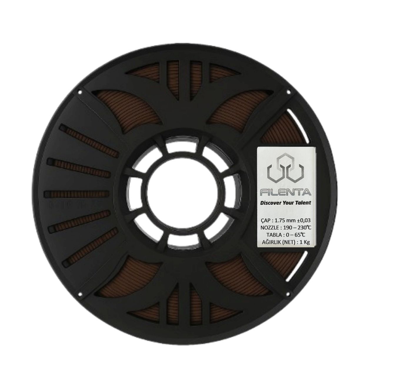 Filenta Kahverengi Hyper Pla Filament 1.75mm 1Kg