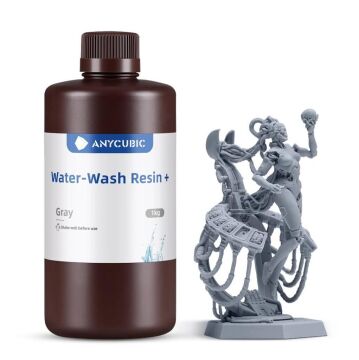 Anycubic Water Washable (Suda Yıkanabilir) UV Gri Reçine 1Kg