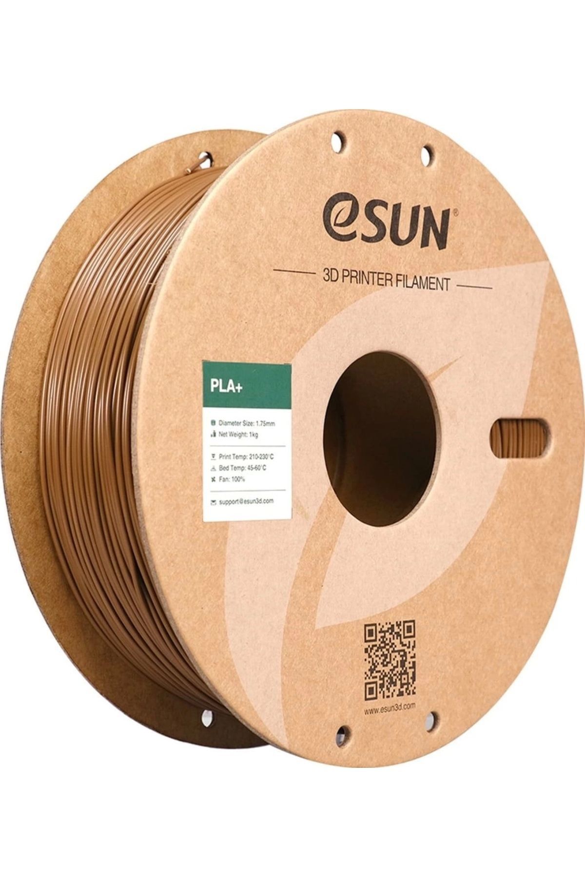 Esun Kahverengi PLA+ Filament 1.75mm 1kg