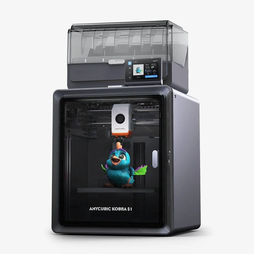 Anycubic Kobra S1 Combo 3D Yazıcı Tek Renk Baskı - Outlet