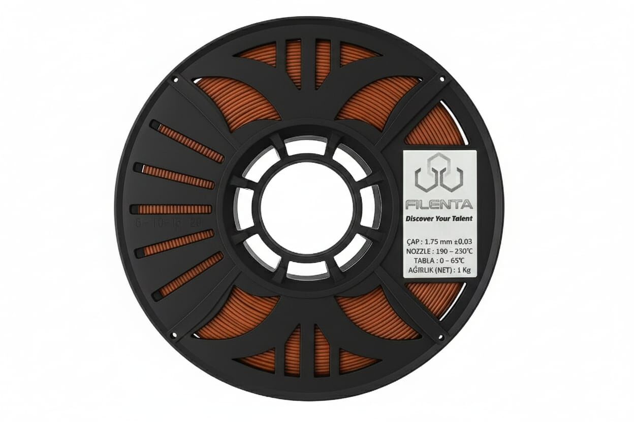 Filenta Tarçın Rengi Pla Premium Filament 1.75mm 1Kg
