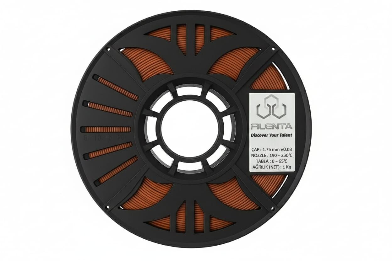 Filenta Tarçın Rengi Pla Premium Filament 1.75mm 1Kg
