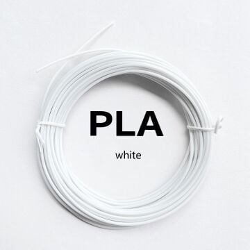 3D Kalem İçin 10 Metre Pla Filament Beyaz Renk Parçalı