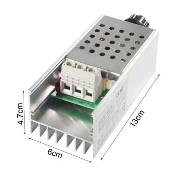 AC 220V 10000W Motor Dimmer Hız Kontrol Kartı