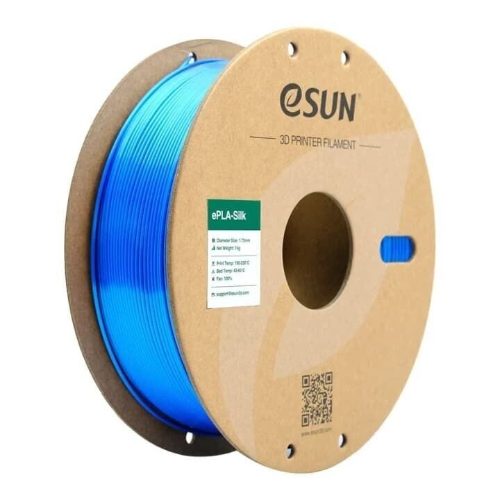 Esun Mavi Silk Pla Filament 1.75mm. 1Kg
