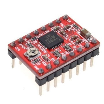 Soğutuculu Step Motor Sürücü Kartı A4988