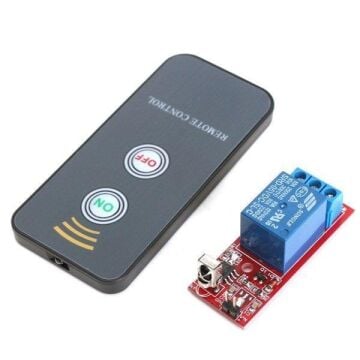 5V 1 Kanal IR Kumandalı Röle Kartı (On-Off)