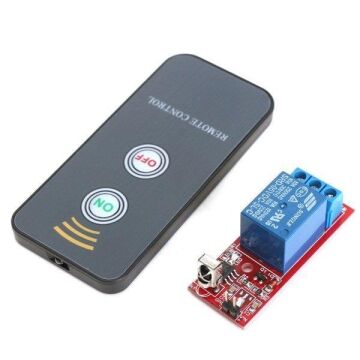 5V 1 Kanal IR Kumandalı Röle Kartı (On-Off)