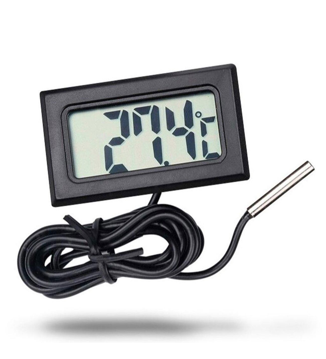 Mini Dijital Termometre Problu Su Geçirmez Derece