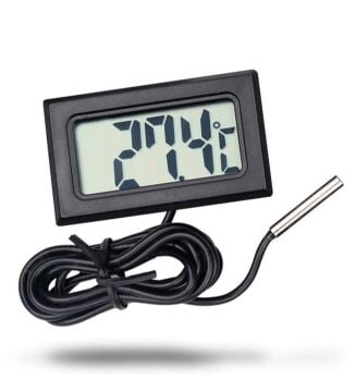 Mini Dijital Termometre Problu Su Geçirmez Derece