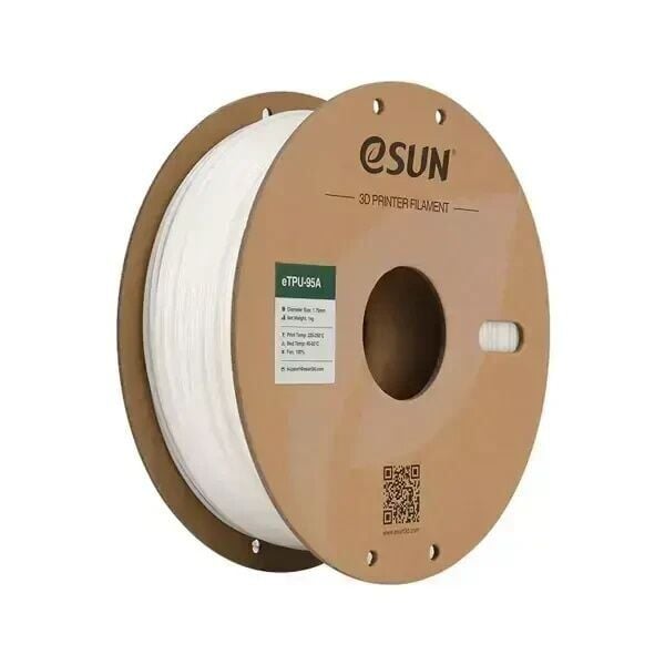 Esun Beyaz Tpu-95A Filament 1.75 mm 1000 Gr.