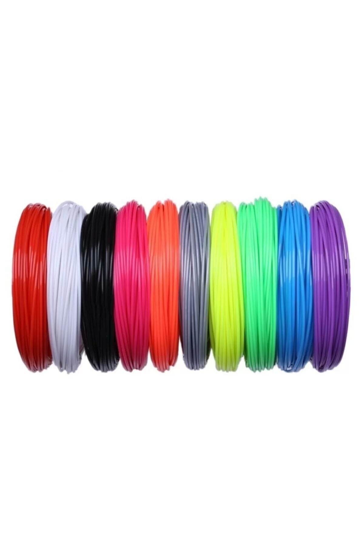 Filament 3d Kalem Yazıcı Için 10renk 10metre= 100metre