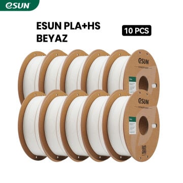 Esun Beyaz PLA+HS Filament 1.75mm 10 KG