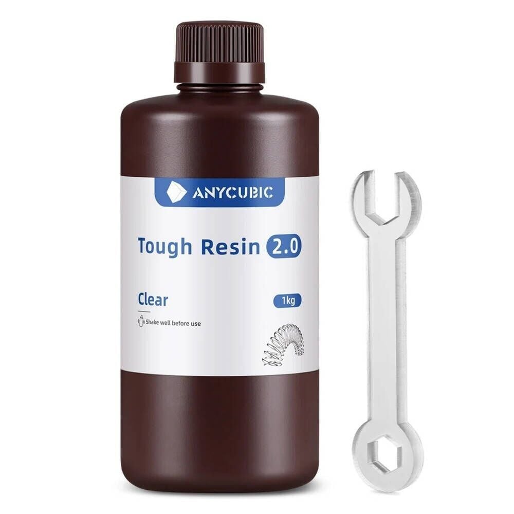 Anycubic Tough Şeffaf Reçine 1Kg.