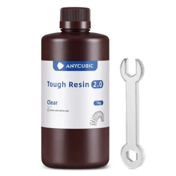 Anycubic Tough Şeffaf Reçine 1Kg.