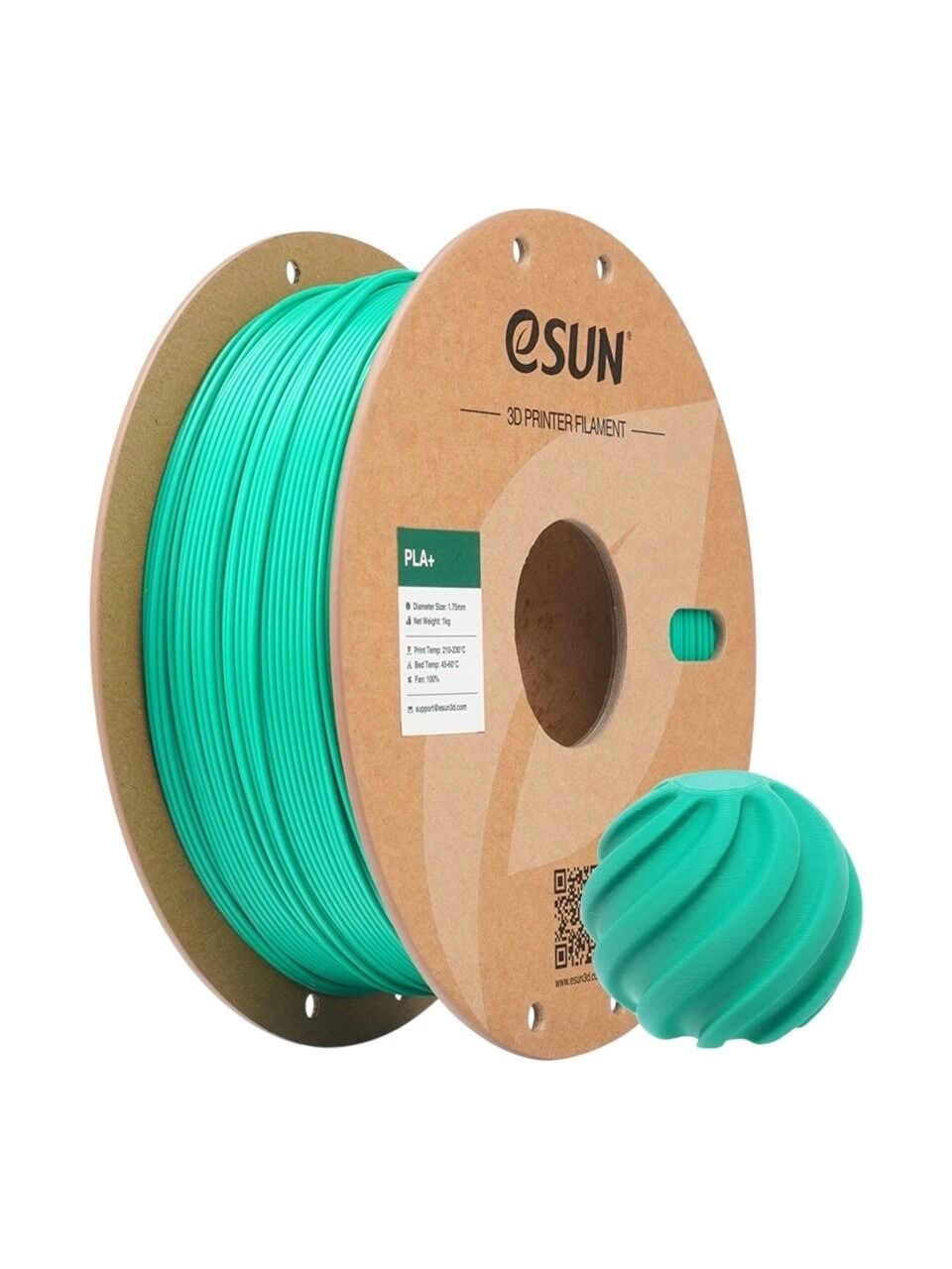Esun PLA+ Filament 1.75mm Yeşim Yeşili