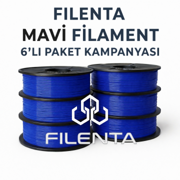 Filenta Mavi Pla Premium Filmanet 6'lı Set