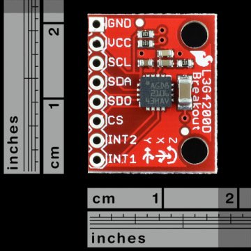 Orijinal Sparkfun 3 Eksen Jiroskop L3G4200D
