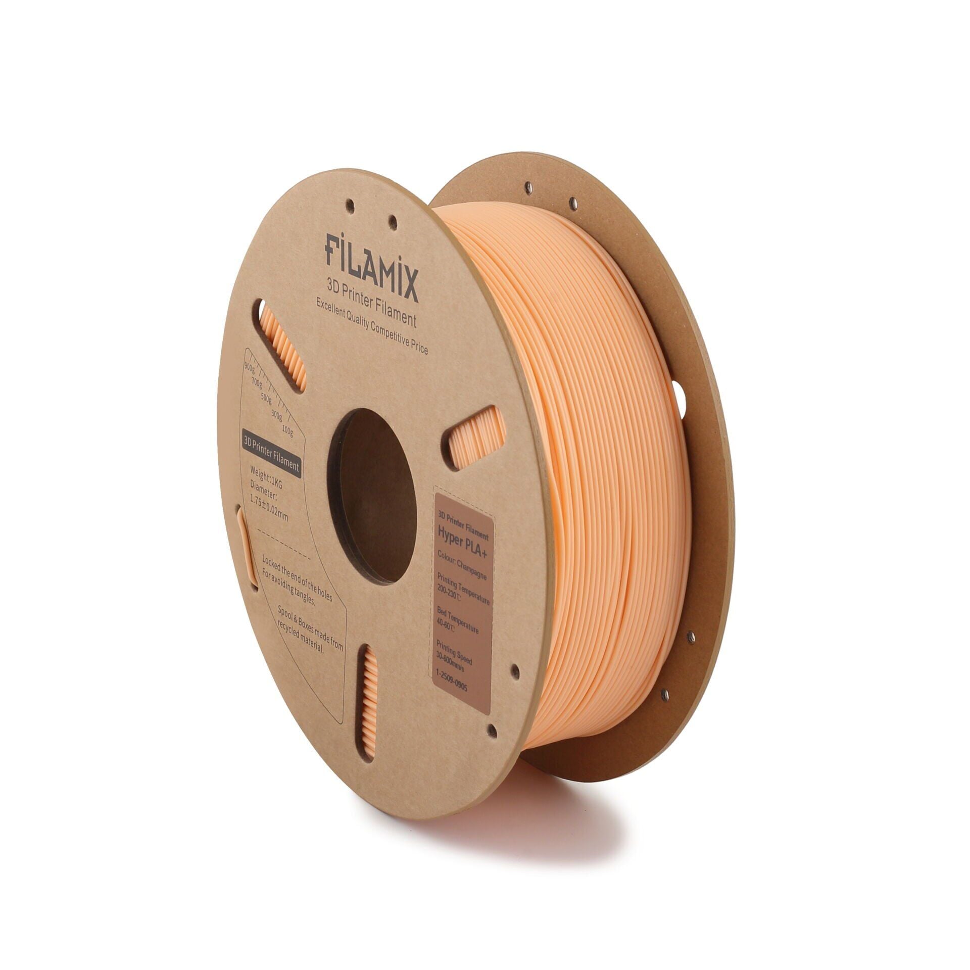 Filamix Şampanya Rengi PLA+ Filament 1.75 mm 1000 Gr.