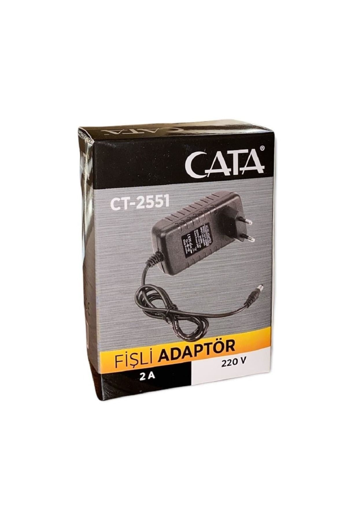 Cata CT-2551 12V 2A Adaptör - Priz Tipi