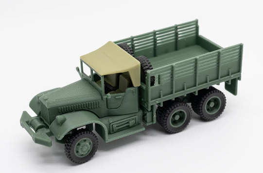 Askeri Kamyon Model Kit Card - 3D Baskı Eğitici Oyuncak