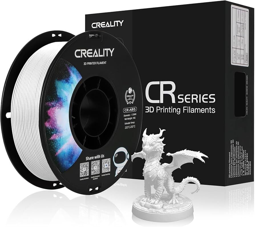 Creality CR-ABS Beyaz 1.75 mm 1 kg Filament