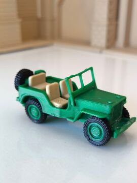 Jeep Kit Card - Eğitici Deney Seti 90x45x45 mm.