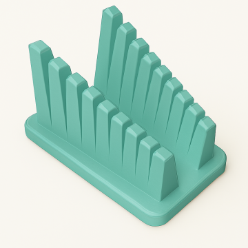 Kablo Lehimleme ve Montaj Düzeni İçin Slot Organizer