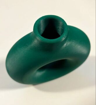 Donut Vase – 3D Baskı PLA Malzeme ile Üretilmiş Modern Dekoratif Vazo