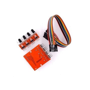 HW-096A 4 Kanal Çizgi İzleyen Sensör Modülü Seti