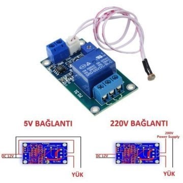 XH-M131 5V Ldr Işık Kontrollü Röle