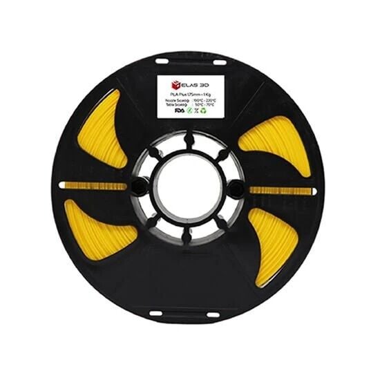 Elas Sarı PLA Plus Filament 1.75mm. 1kg
