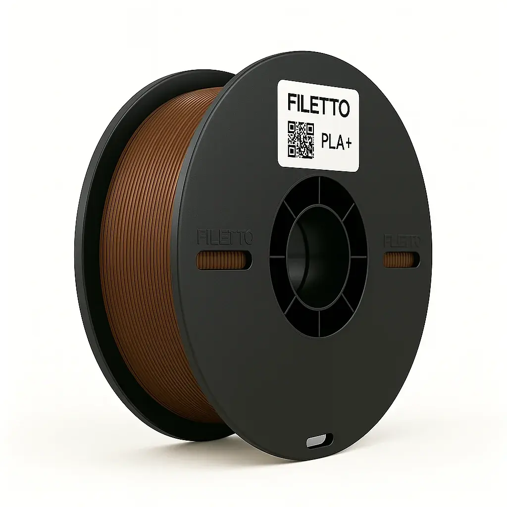 Filetto Kahverengi PLA Plus Filament 1.75 mm 1kg
