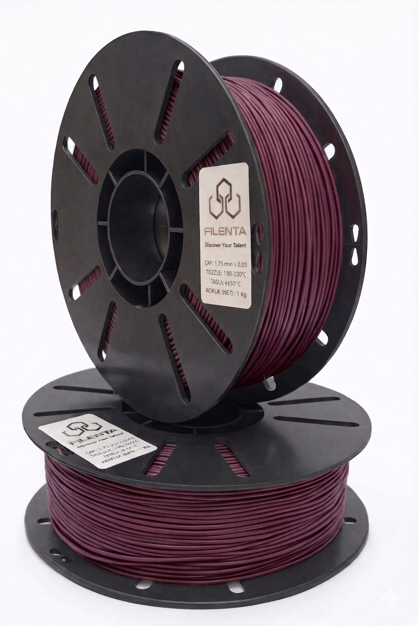 Filenta Eflatun Pla Premium Filament 1.75mm 1Kg