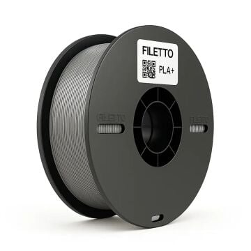 Filetto Gri PLA Plus Filament 1.75 mm 1kg