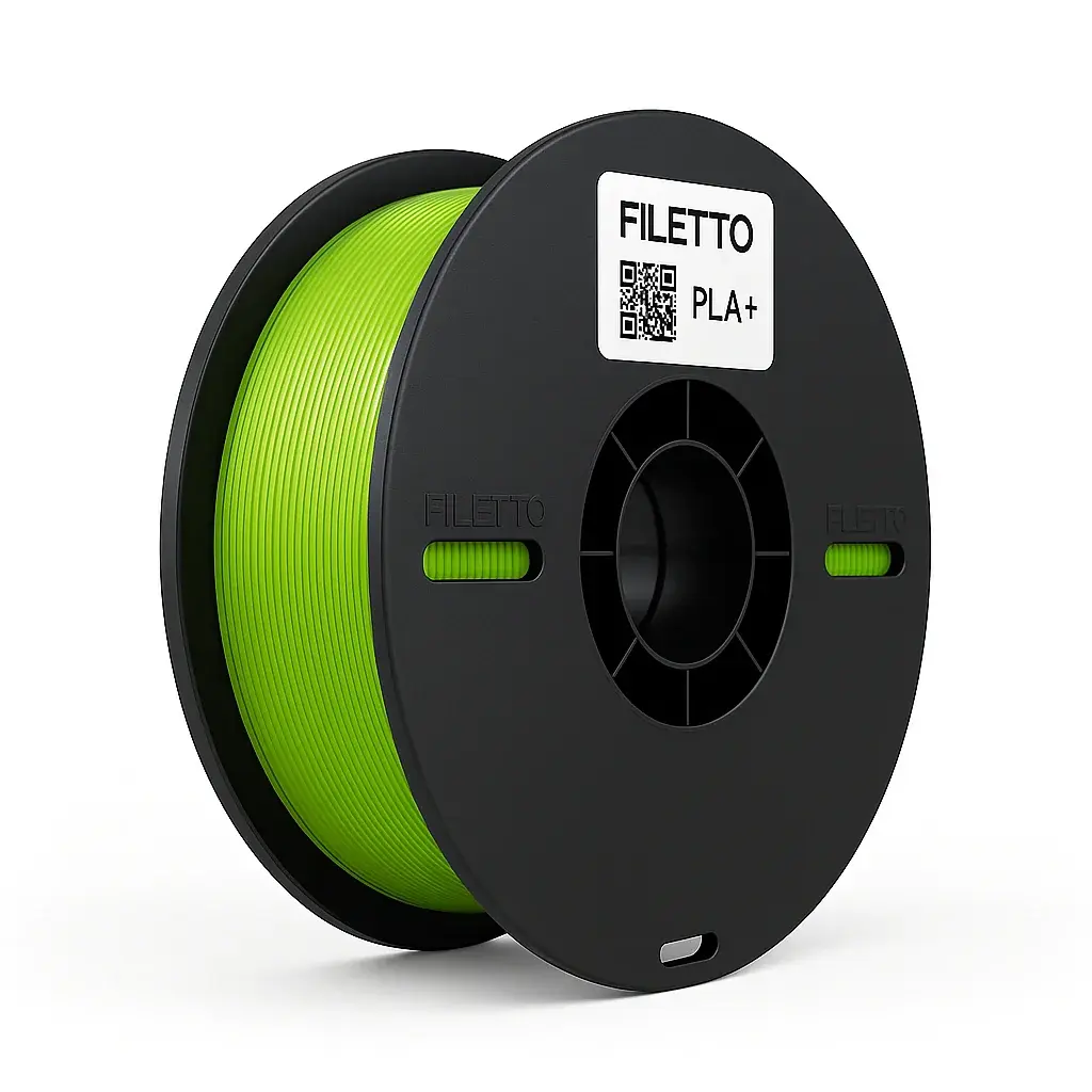 Filetto Açık Yeşil PLA Plus Filament 1.75 mm 1kg