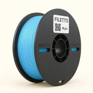 Filetto AçıkMavi PLA Plus Filament 1.75 mm 1kg