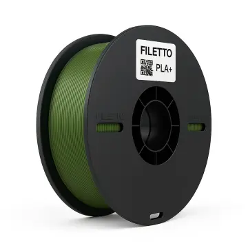 Filetto Haki Yeşil PLA Plus Filament 1.75 mm 1kg