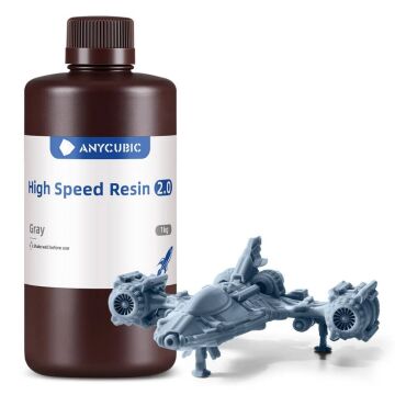Anycubic High Speed 2.0 Gri Reçine