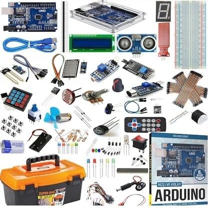 Arduino Uno R3 Full Başlangıç Seti 84 Parça 274 Adet