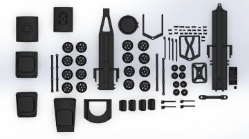 Big Boy Tren Seti – 96 Parça Eğitici Oyuncak