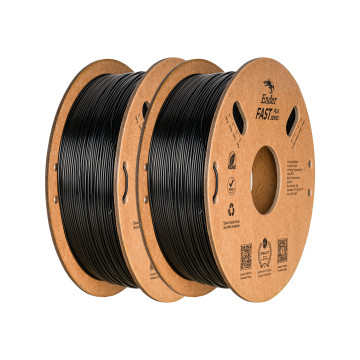 2Lİ Creality Ender Fast PLA Siyah Filament 1.75mm 2Kg
