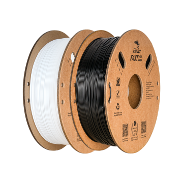2Lİ Creality Ender Fast PLA Siyah Beyaz Filament 1.75mm 2Kg