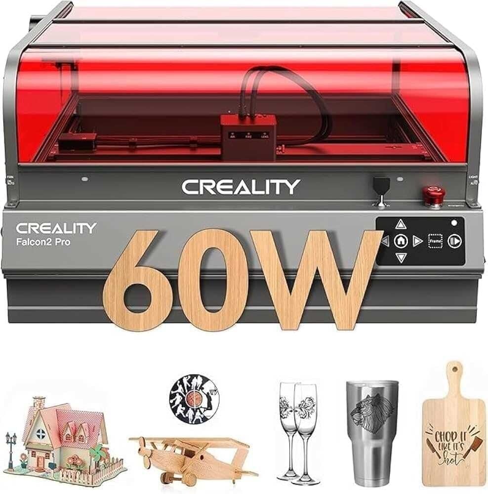 Creality Falcon 2 Pro Lazer Gravür Makinesi - 60W OUTLET