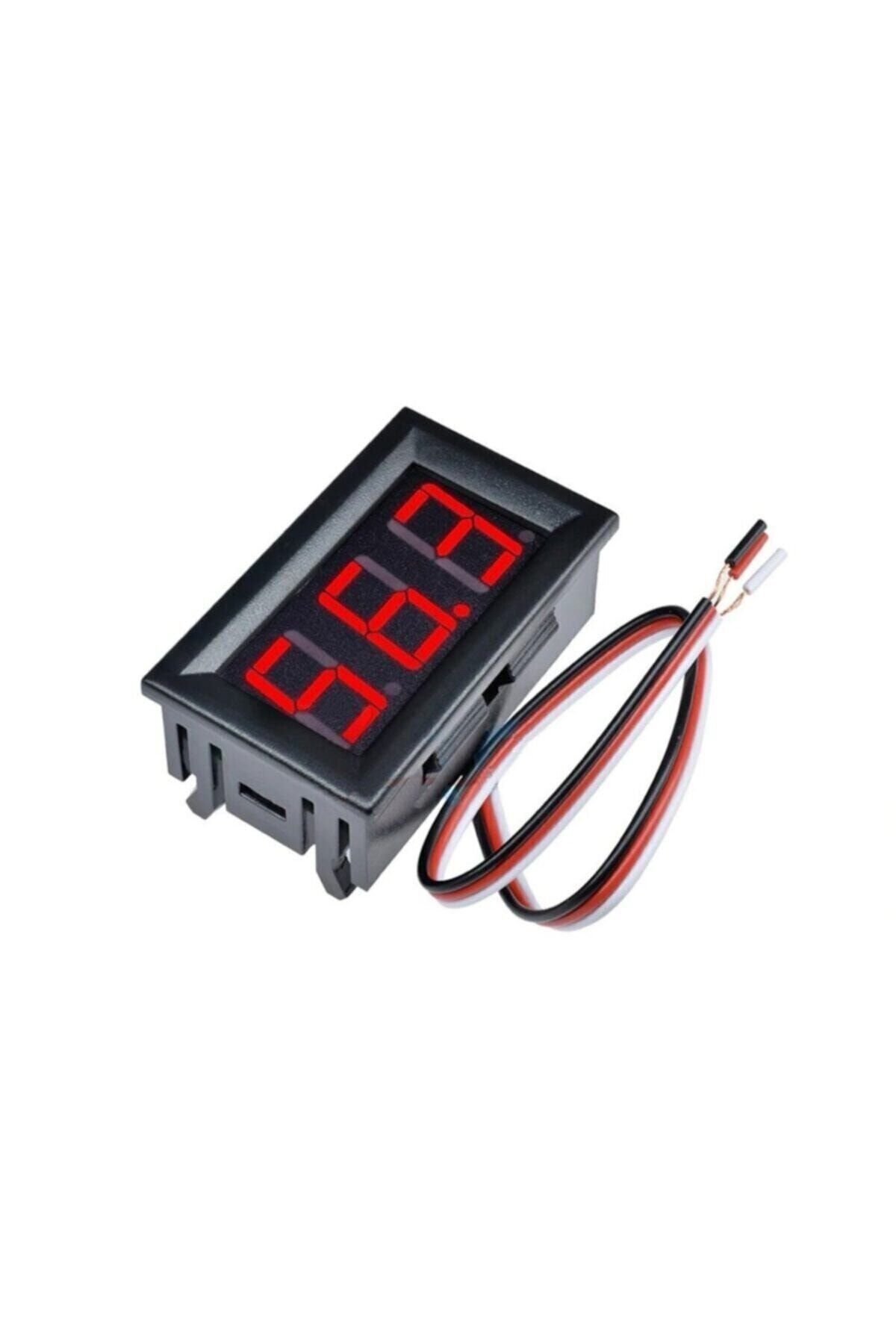 Dijital Voltmetre DC 0-100V 10A 0.56