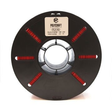 Polycraft PLA HQ (Plus) Filament 1.75 mm- 1 kg - Bayrak Kırmızısı